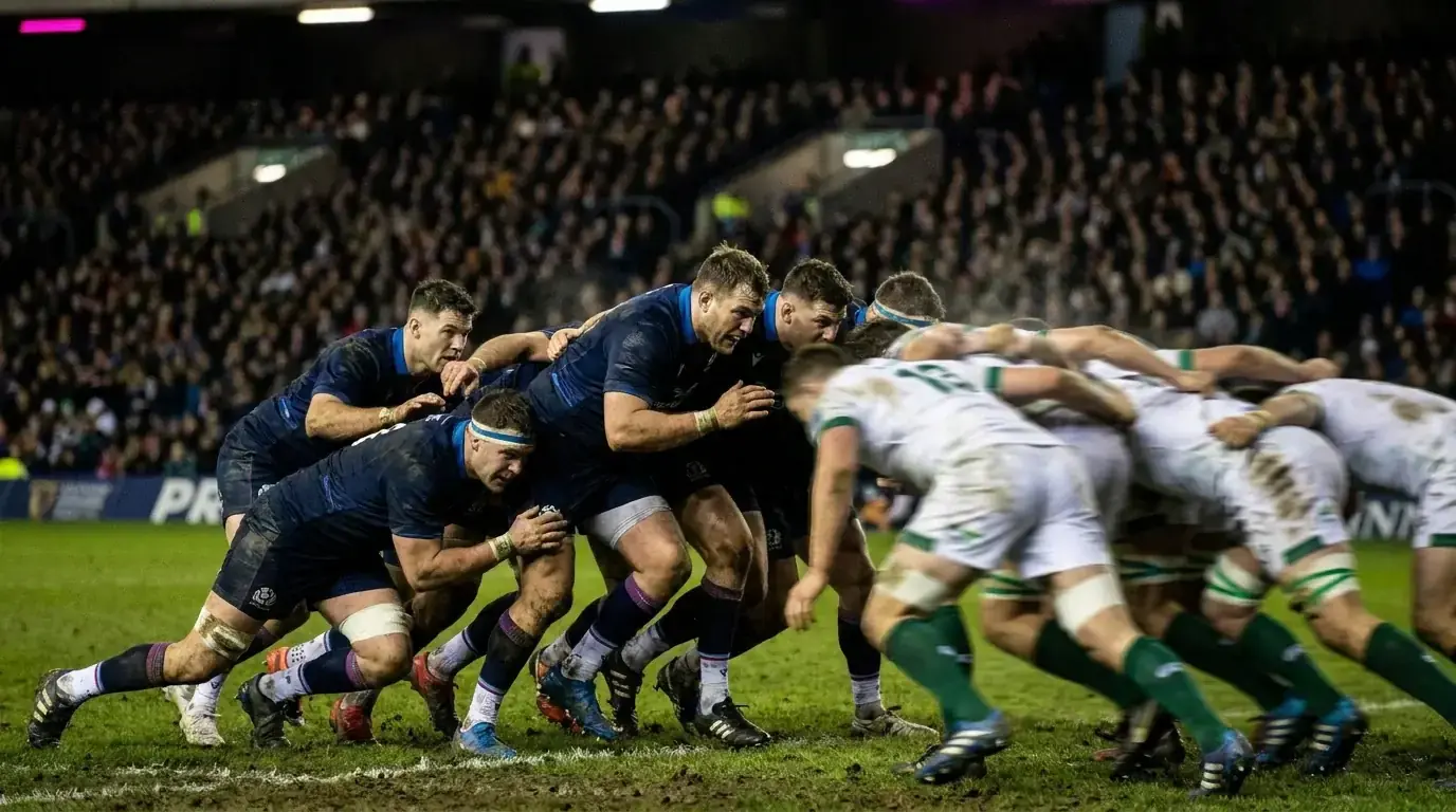 Rugby goal-line defence holding firm under attacking pressure